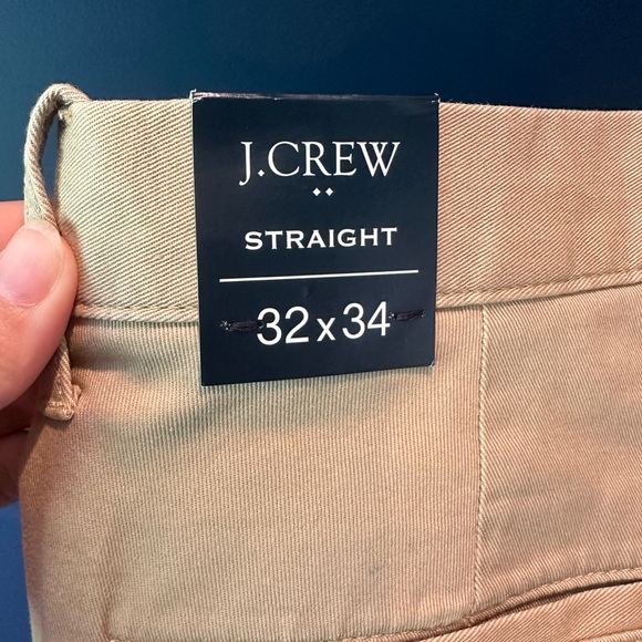 J.Crew Men’s Straight-fit flex chino pant 32x34 brand new with tags never worn - Picture 5 of 6
